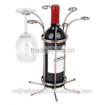 wine glass rack holder Metal steel copper shape wine glass holder