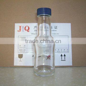 60ml clear glass salt and pepper shaker