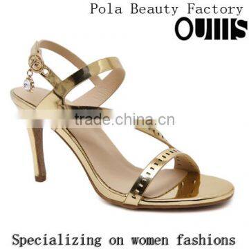 2016 New Fashion Middle Heel Sandals for Hot-selling PL1701