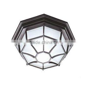 Cast aluminium ceiling light