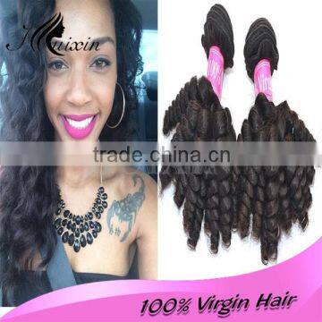 2014 Nice Texture Virgin Unprocessed Brazilian Baby Curl Weave