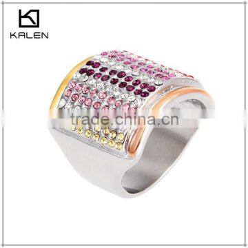 Peruvian Personalized Pink Diamond Ring Jewelry 950 photo-2