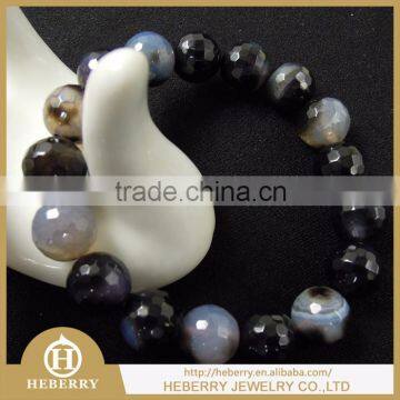 faceted bead crystal jewelry with high quality in China men style