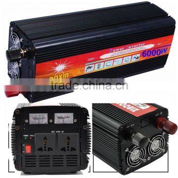 6000W Modified Sine Wave DC 12V to AC 220V Power Inverter