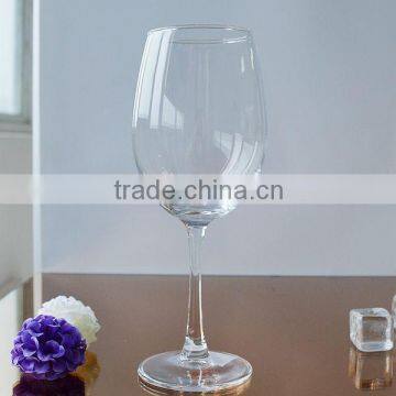 Crystal high quality 16oz wine glass cup with long stem from Bengbu Cattelan Glassware Factory