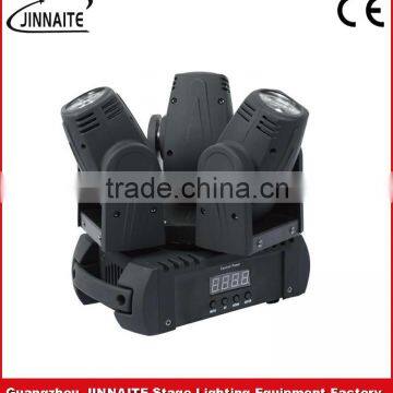 Newest LED 4 in 1 Three Head Light/ Beam Moving Head Light Factory price