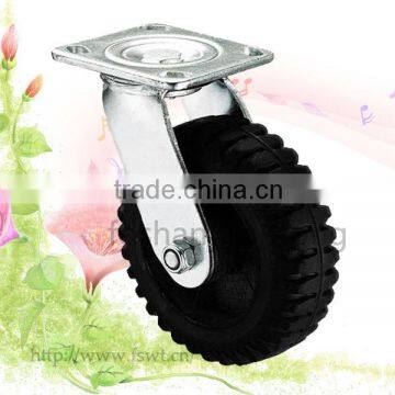 Heavy Duty Rubber Wheel 125mm Swivel Hardware Caster