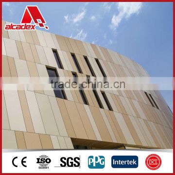 china manufacture lightweight flame-retarded aluminum composite panel with competitive price