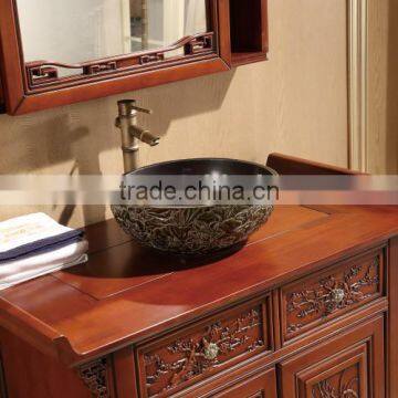 Wholesale Endurable Antique Bathroom Mirror Cabinet and Vanities photo-2