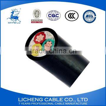 Xlpe Insulated Pvc Sheathed Power Cable 3x120mm2 Copper Electrical Cable photo-3