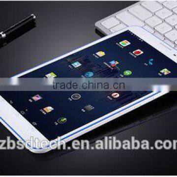 Android tablet pc 8 Inch 3G Phone Mtk6580Quad Core RAM/ROM 1GB/8GB Bluethoot
