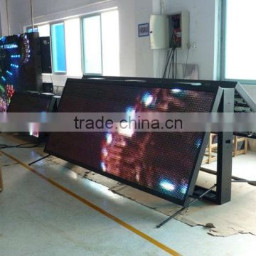 alibaba express p16 programmable high birghtness waterproof multi line scrolling double side led display board