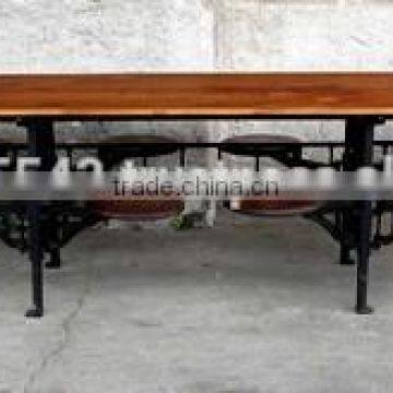 Industrial Dining Table Swing Cafe Furniture photo-2