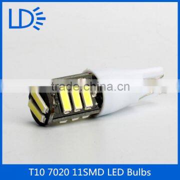 12v Car Lighting Led bulbs 11smd 7020 T10 Led car width light