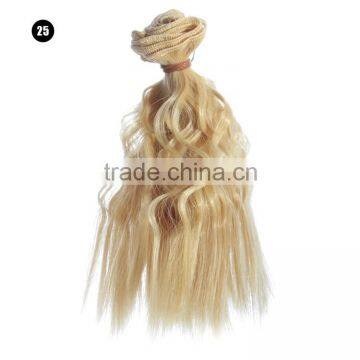 Soft Wavy Hair Extension Hairpiece for Blythe Dolls photo-2