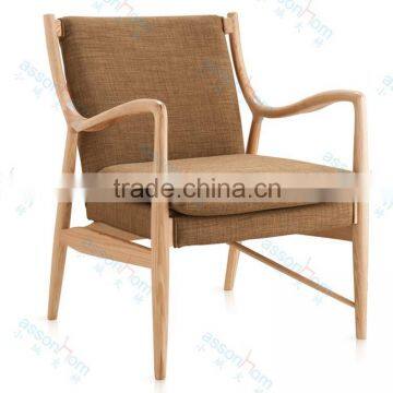 Hans Wegner Wooden Lounge Chair