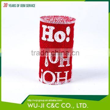 High quality natural jute ribbon wholesale burlap rolls