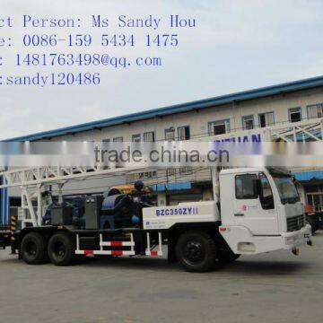 BZC350ZY truck mounted water well drilling machinery 350 meters