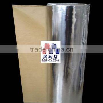 aluminum film facing kraft paper heat reflective foil sheet for ceil board materials