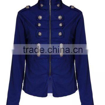 Royal Style High Stand Collar Slim Jacket