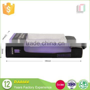 DL010005 Paper Packaging Box,smartphone Cable Packaging,ecofriendly Box Packaging for Usb Cable photo-2