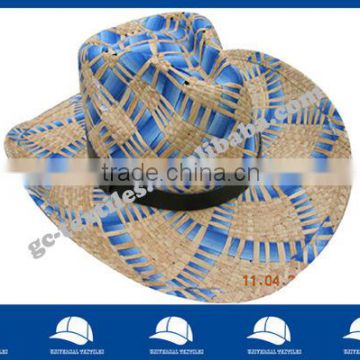 natural straw hat with fashion style