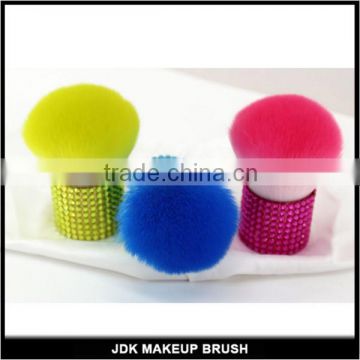 wholesale beauty glitter kabuki makeup brushes supplies with rhinestone