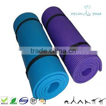 2015 manufacturer hot sale NBR yoga mat