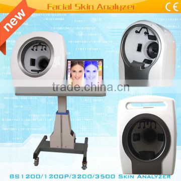 2016 popular newest portable skin and hair analyzer