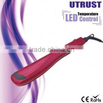 Factory High Quality ionic function powerful rucha hair straightener