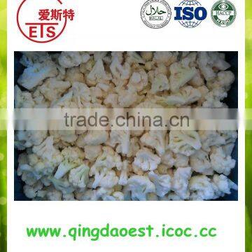 ISO 9001For export chinese high quality and compeitive price bulk IQF Frozen Cauliflower