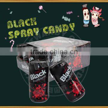 Black fruit spray candy