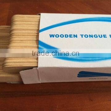 alibaba website hot sale disposable wood sterile tongue depressor