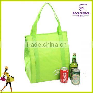 eco-friendly insulated handled cooler bag