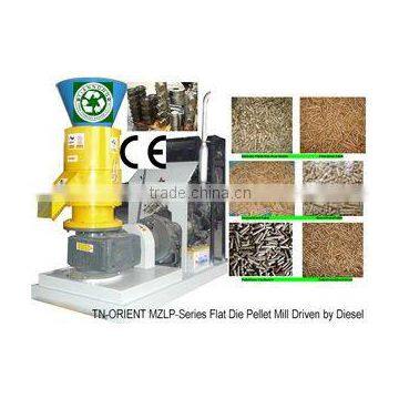 small pellet press flat die family and small scale production use