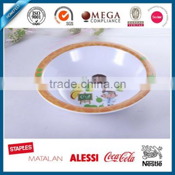 round shape health melamine bowl for children