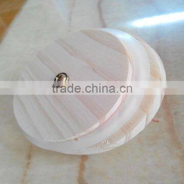 2016 Hot Sale Wood Lids for Candle Jars Canister photo-3