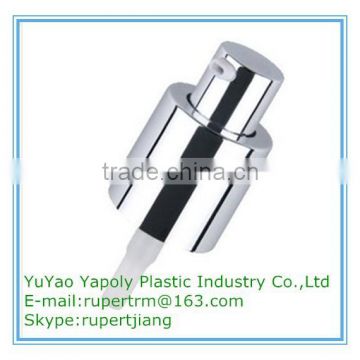 Alumina cream pump for personal care spray bottle