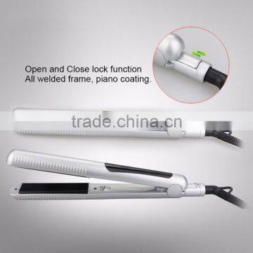 JBG-LS180 Professional Hair Extension Iron LED Disply Far Infrared Ionic Hair Flat Iron Hair Straightener Brush photo-4