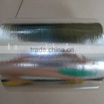 aluminium film laminated to PP/PE fabric