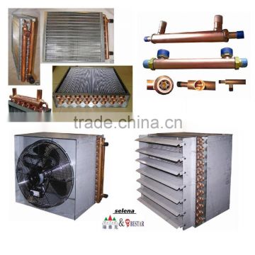 water to air copper pipe heat exchanger