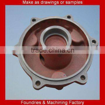 sand casting cast iron oil pump parts for agriculture