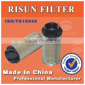 Auto parts cartridge oil filter WY100*100L for constrcution machines
