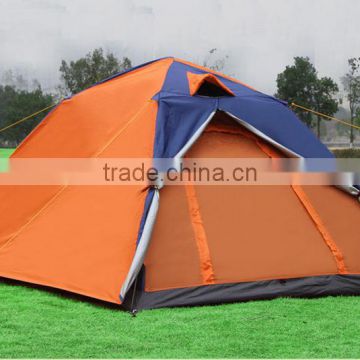 Outdoor Camping Tents Easy Builded Double Layer Double Door Tent Manufacture China