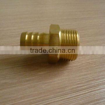 3/4 American standard brass connector ,male thread to hose barb connector