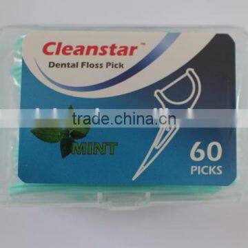 Dental Floss in a Plastic Box