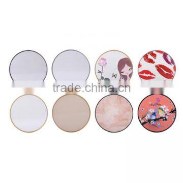 Fashionable Shiny Gold Jar for Air Cushion BB CC New Makeup Round Airless Powder Jar