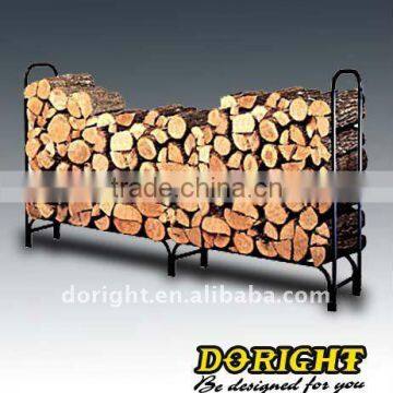 High quality Log Rack with black powder coated.