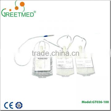 Professional factory supply good quality Double blood bag