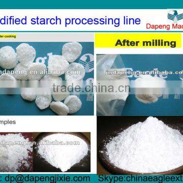 pregelatinized starch machine, modified starch processing line, modified starch making machines